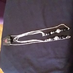 Necklace and earrings